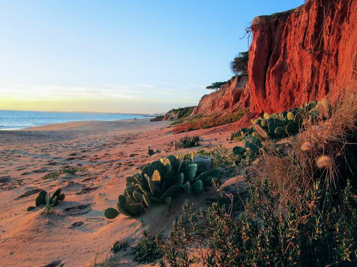 Algarve Strand Winter