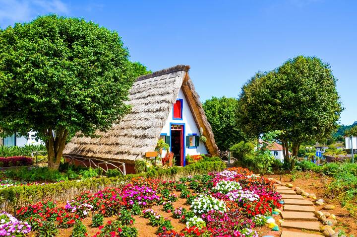 In Portugal gibt es viele unterschiedlichen Arten von Häusern Portugal Haus
