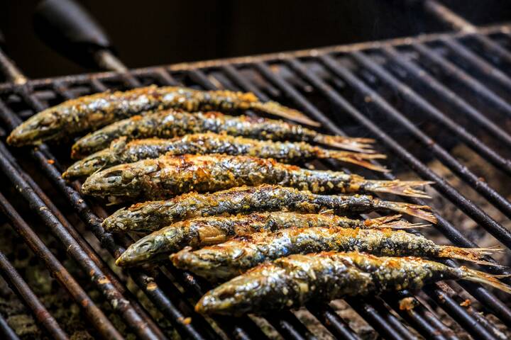 Gegrillte Sardinen Lissabon