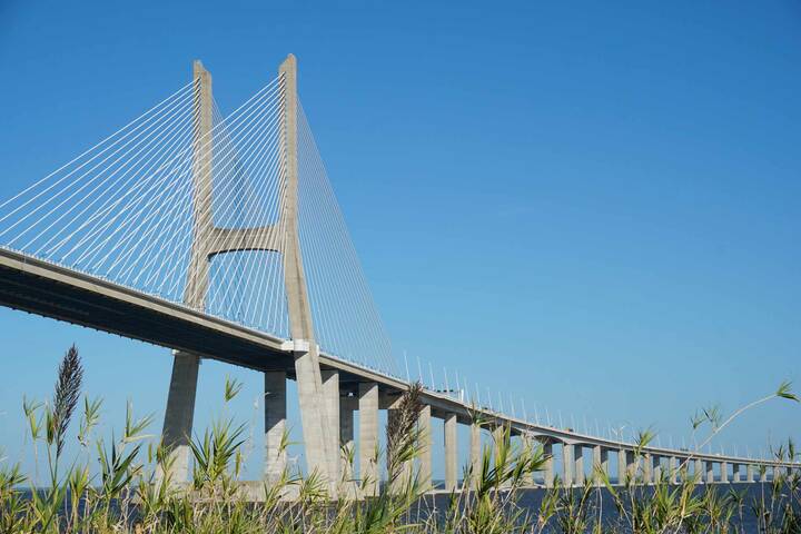 Brücke Vasco da Gama Lissabon