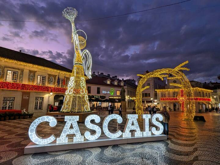 Cascais Ausflug Weihnachten