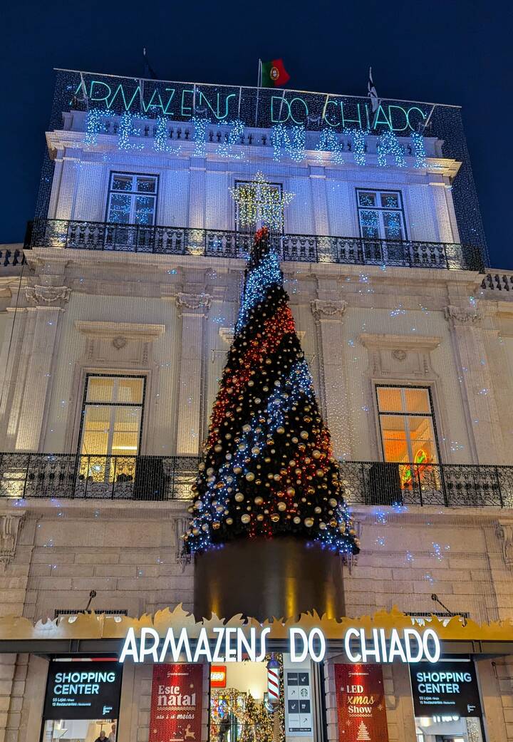 Lissabon Weihnachtsshopping