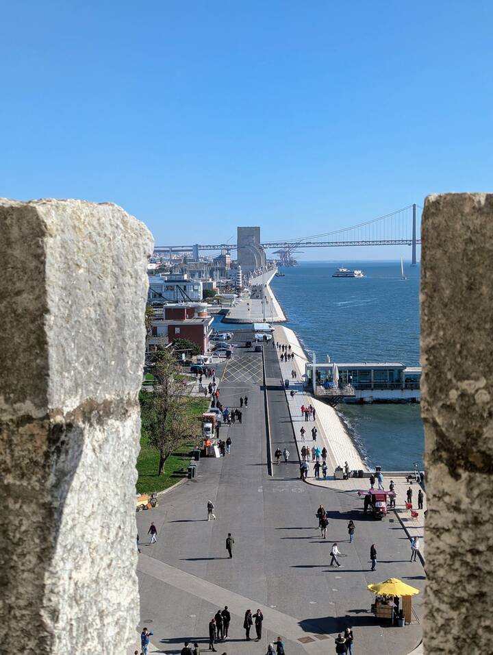 Torre de Belém Aussicht