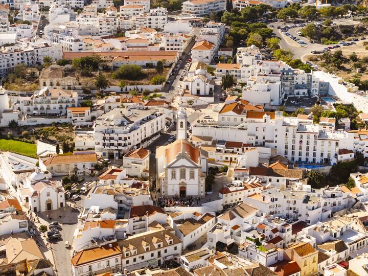 Altstadt Albufeira Panorama