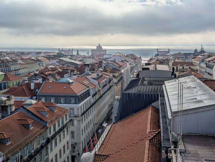 Aufzug Santa Justa Tejo