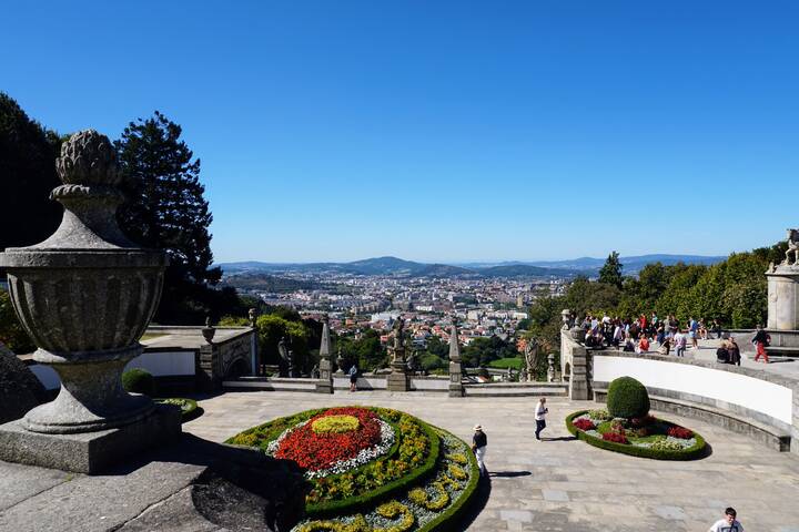 Bom Jesus do Monte Braga Aussicht
