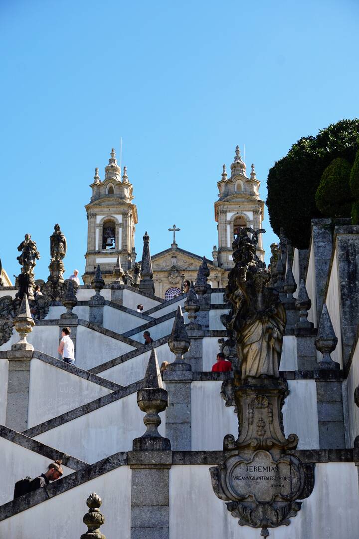 Escadório dos Cinco Sentidos Braga