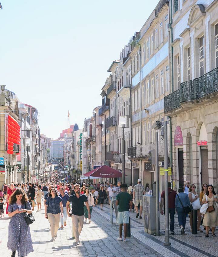 Porto Einkaufsstraße