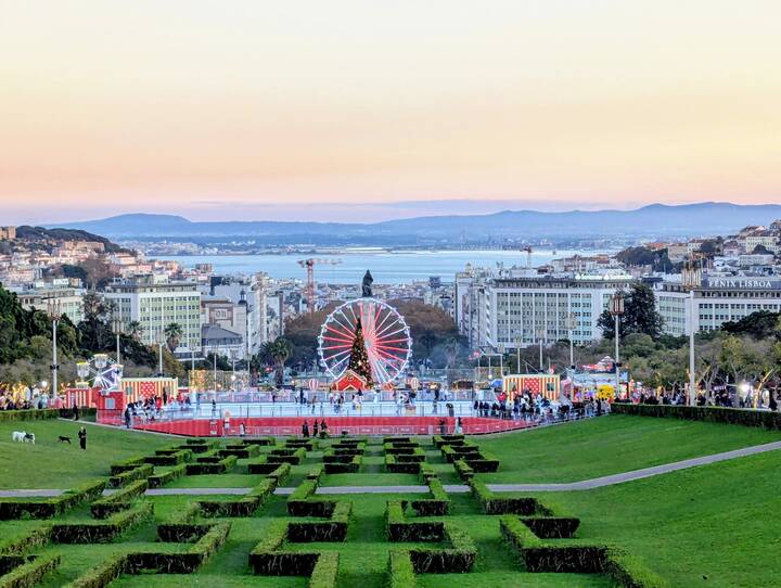 Wonderland Lisboa Eisbahn