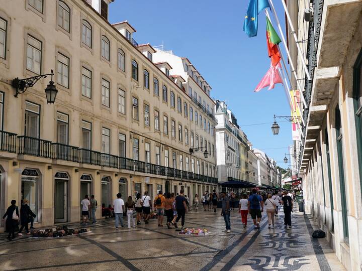 Baixa Lissabon Rua Augusta