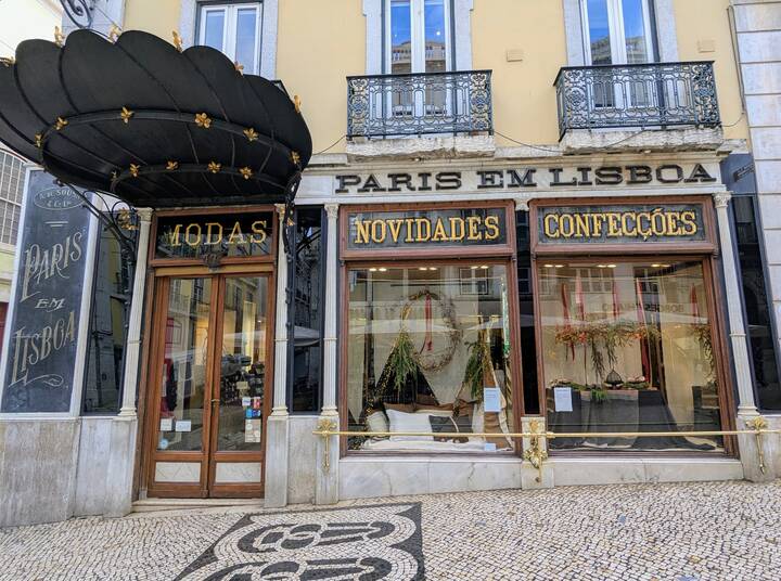 Chiado Lissabon Shopping