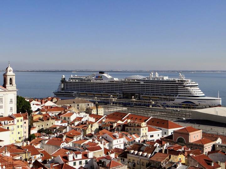 Lissabon Hafen Kreuzfahrt-Terminal