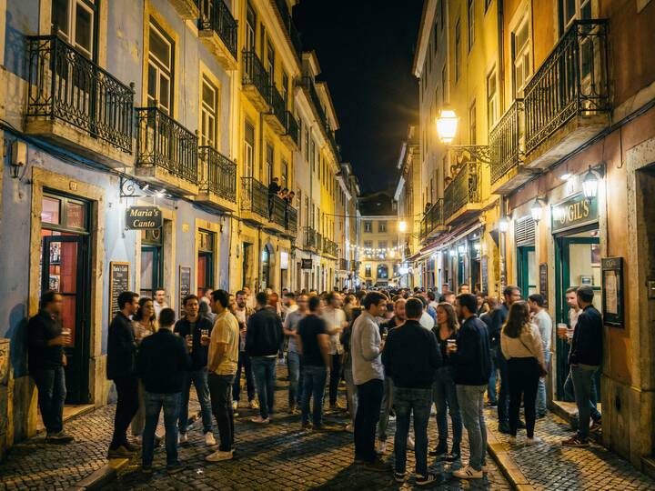 Lissabon Nachtleben