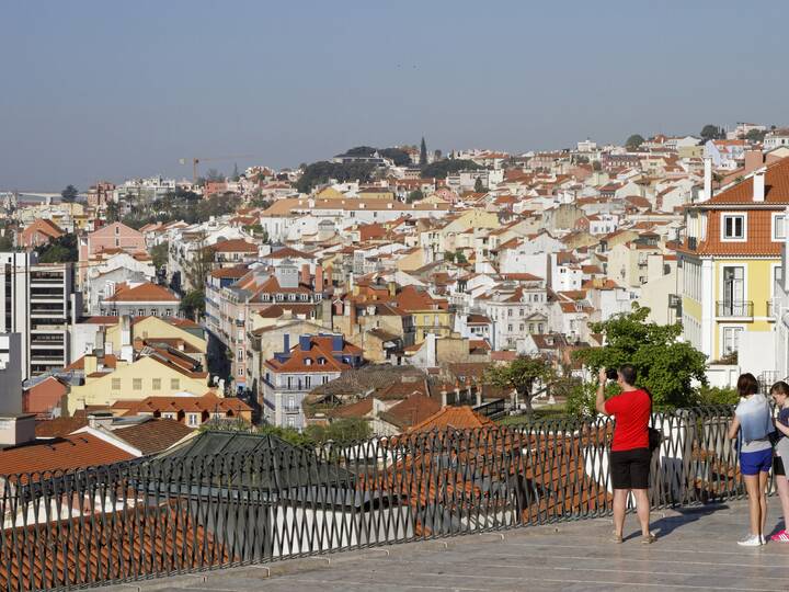 Stadtviertel Lissabon