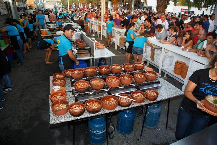 Meeresfrüchtefest Olhão Algarve