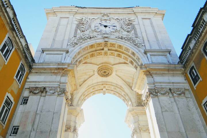Triumphbogen Arco da Rua Augusta Lissabon