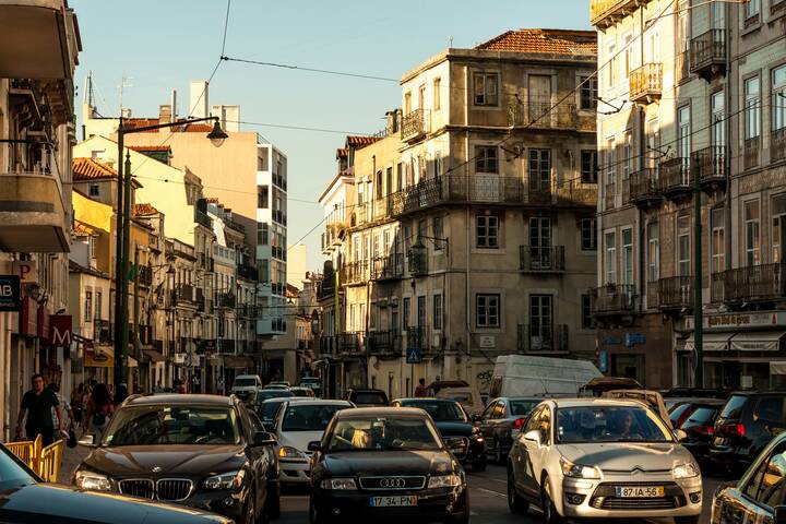 Stadtviertel Graça Lissabon