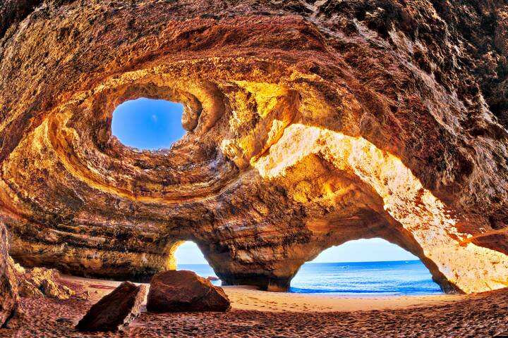 Benagil Höhle Algarve