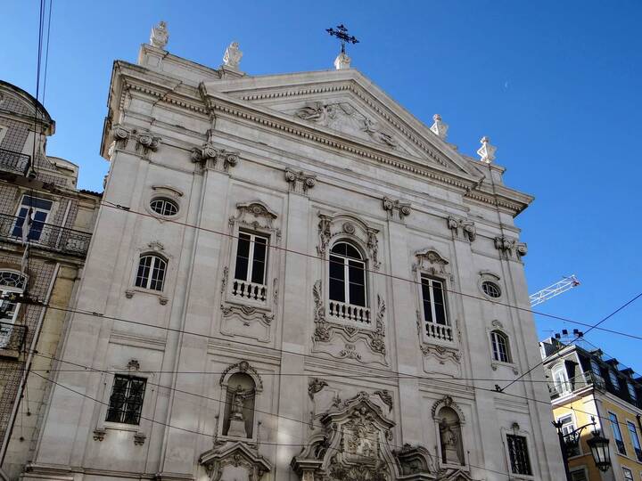 Kirche Encarnação Lissabon