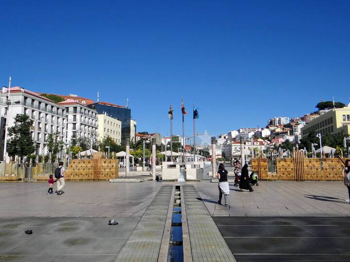 Praça Martim Moniz Lissabon