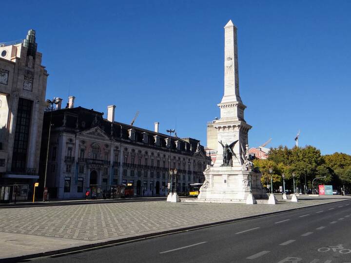 Praça Restauradores Lissabon