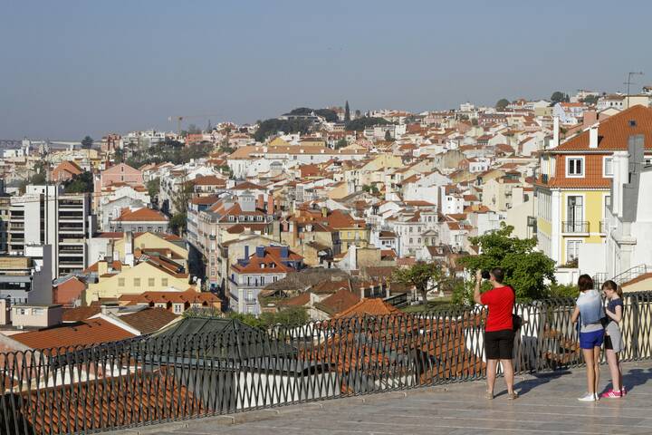 Stadtviertel Lissabon