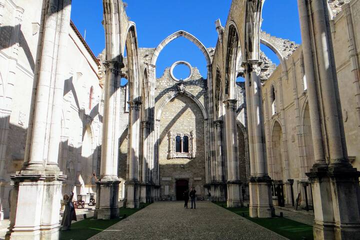Kirche Carmo Lissabon