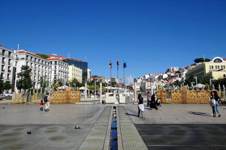 Praça Martim Moniz Lissabon